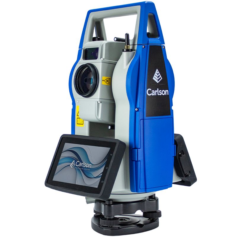 Carlson CRT Robotic Total Station Lens Left