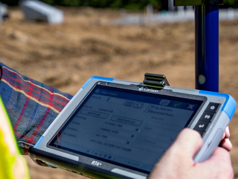 Carlson RT4+ Data Collector Application