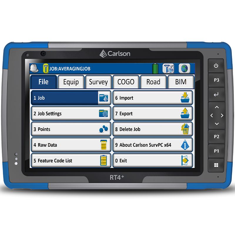 Carlson RT4+ Data Collector with SurvPC
