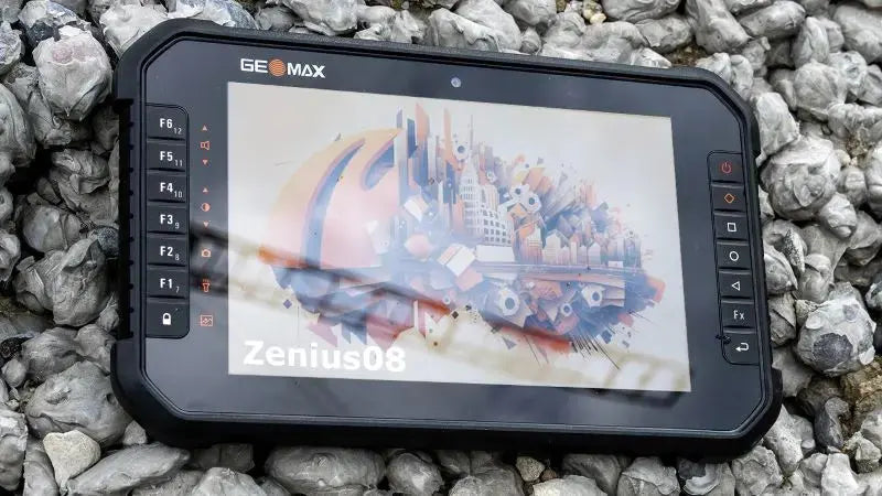 GeoMax Zenius 08 Android Field Controller Tablet 973762 In The Field