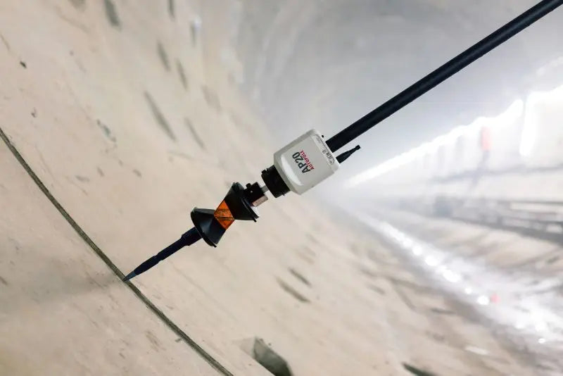 Leica AP20 AutoPole Application Upside Down