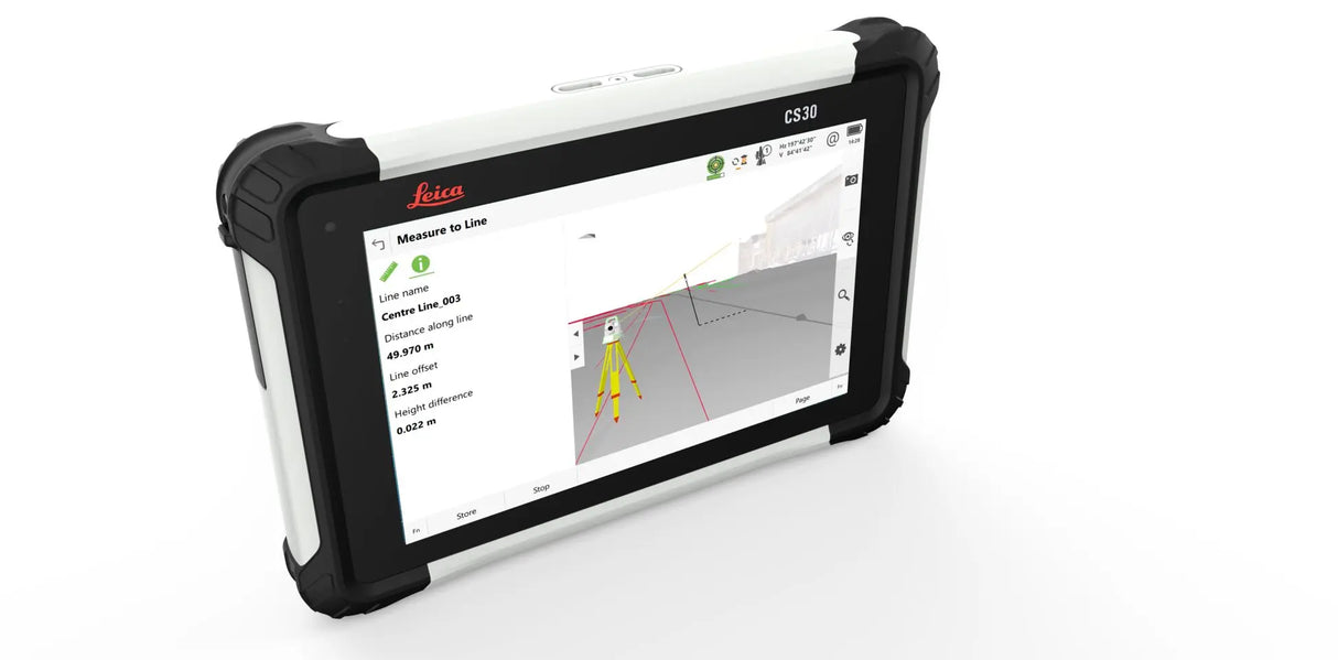 Leica CS30 Field Controller 925660 Front Top Right