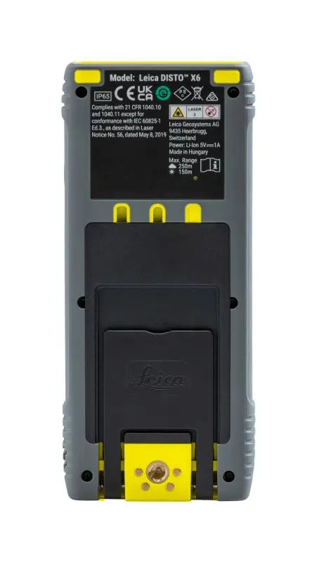 Leica DISTO X6 Laser Distance Back