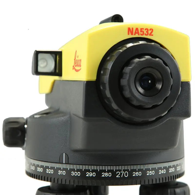 Leica NA500 Series Automatic Level Sight and vial View
