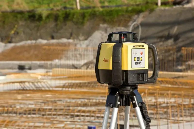 Leica Rugby 640 Rotary Laser Level Application