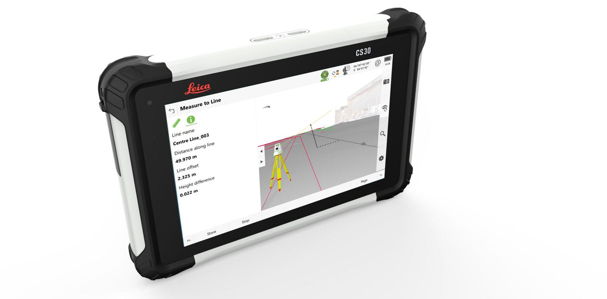 Leica CS30 Field Controller 925660 Front Top Right