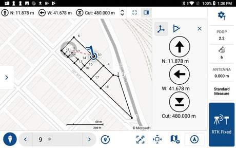 MicroSurvey FieldGenius Surveying Software Application Example