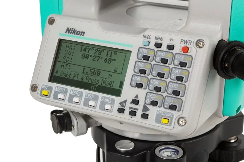 Nikon N and K Series Total Station Display Angled