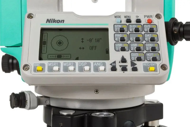 Nikon N and K Series Total Station Display Close
