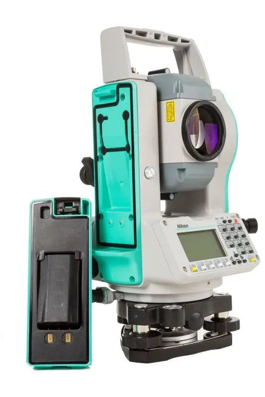 Nikon N and K Series Total Station Sight View Side with Battery tray Open