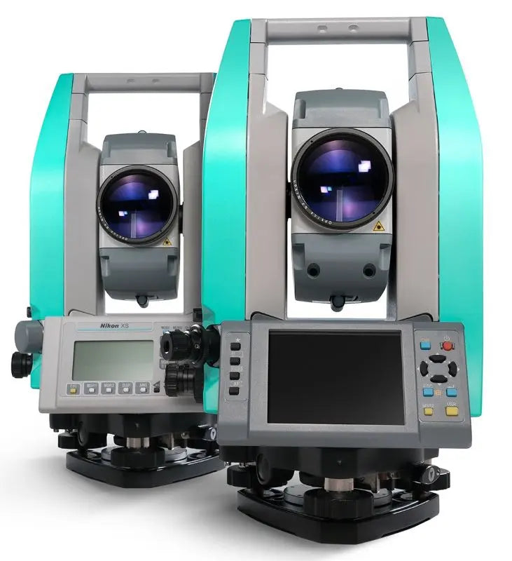 Nikon XS Mechanical Total Station Front and Back