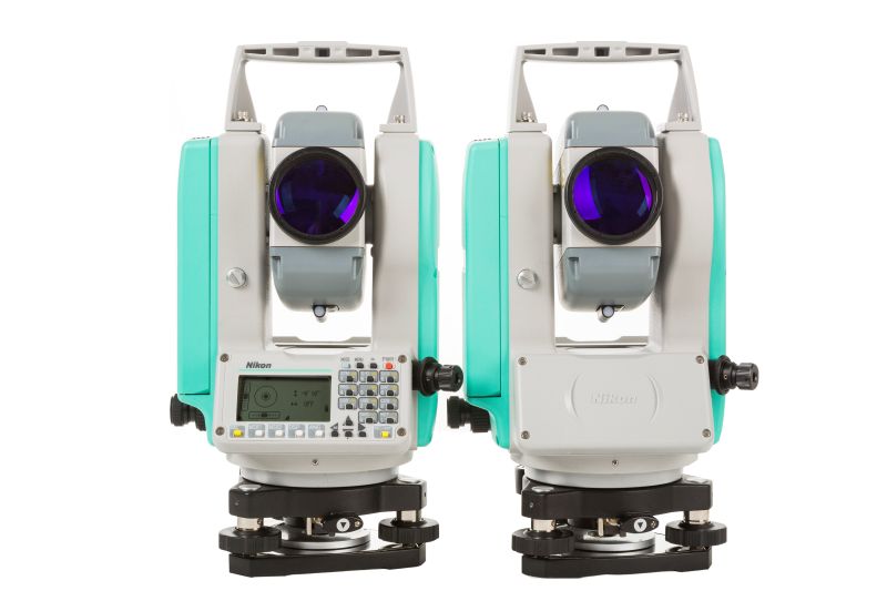 Nikon N and K Series Total Station Front and Back