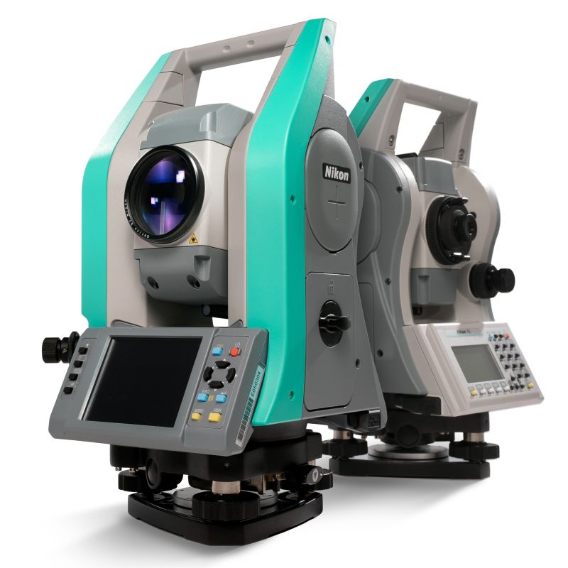 Nikon XF and XS Total Station Side