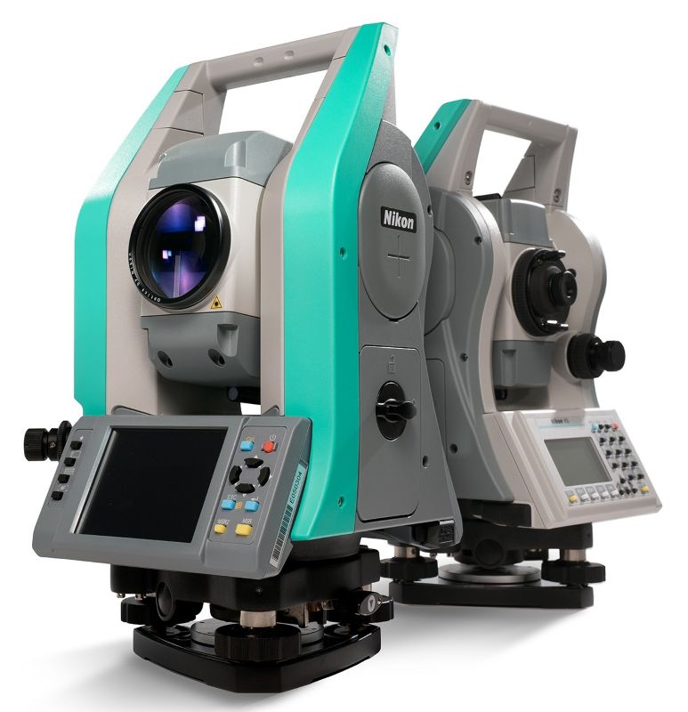 Nikon XS Mechanical Total Station Front and Back Side
