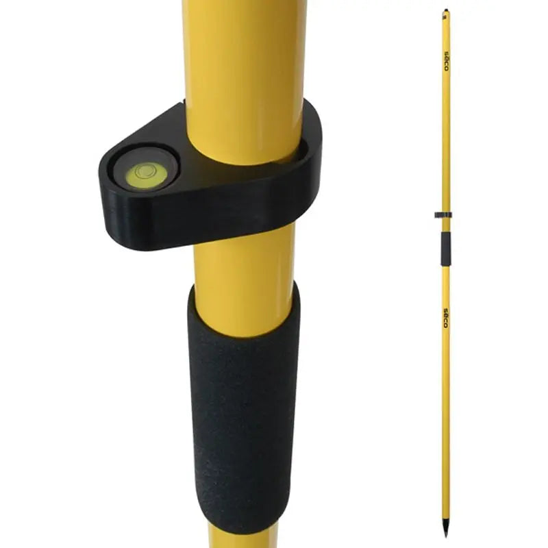SECO 5125-00-YEL 2 m Two-Piece GPS Rover Rod