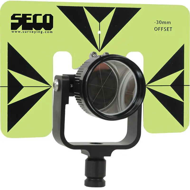 SECO 6402-20-YLB Rear Locking 62 mm Premier Prism Assembly with 6 × 9 in Target, Flo Yellow