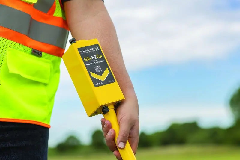 Schonstedt GA-52Cx Magnetic Locator in the field