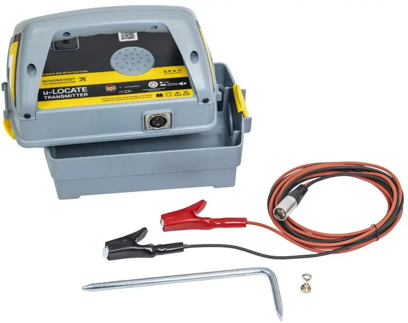 Schonstedt u-LOCATE Pipe and Cable Locator Transmitter and cable