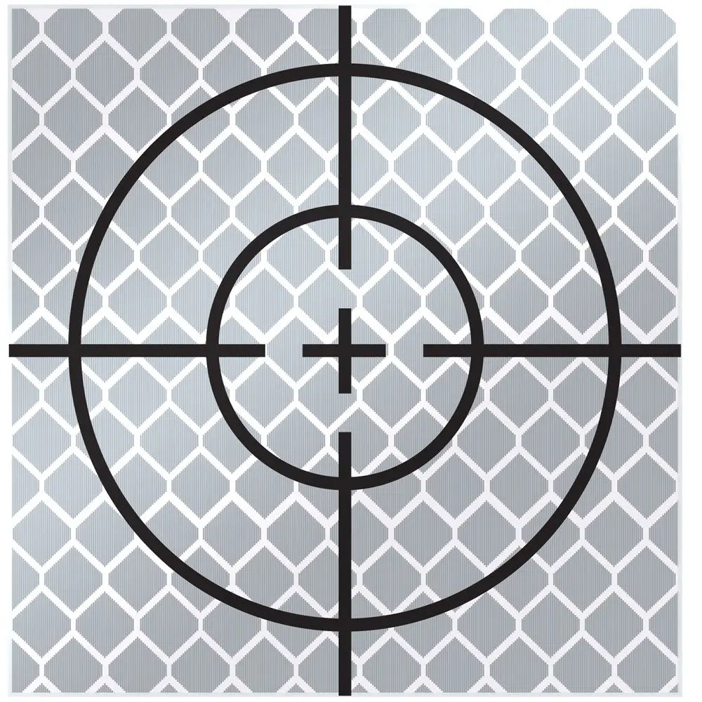 SitePro 60mm Reflective Retro Target, Stick-ons (Includes 10 targets) David White SitePro Absolute Accuracy Inc