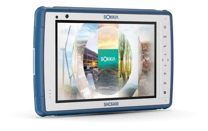 Sokkia SHC6400 Data Collector Front Left Screen On