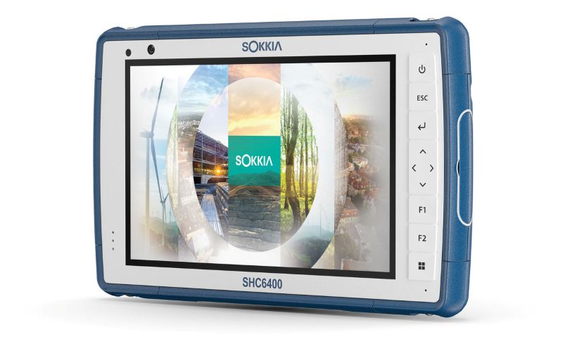 Sokkia SHC6400 Data Collector Front Right Screen On
