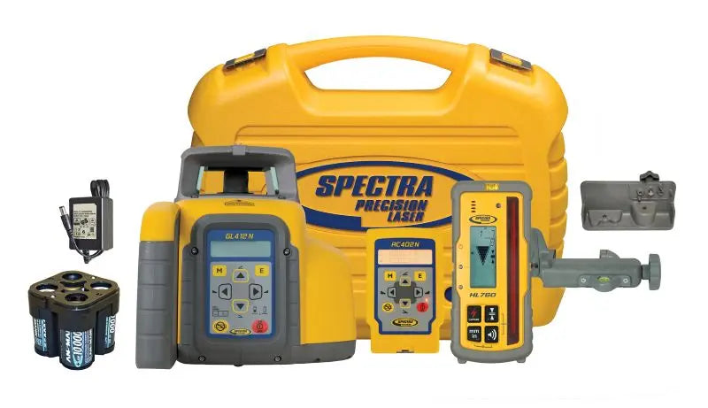 Spectra Precision GL412N Laser Level Pacakge