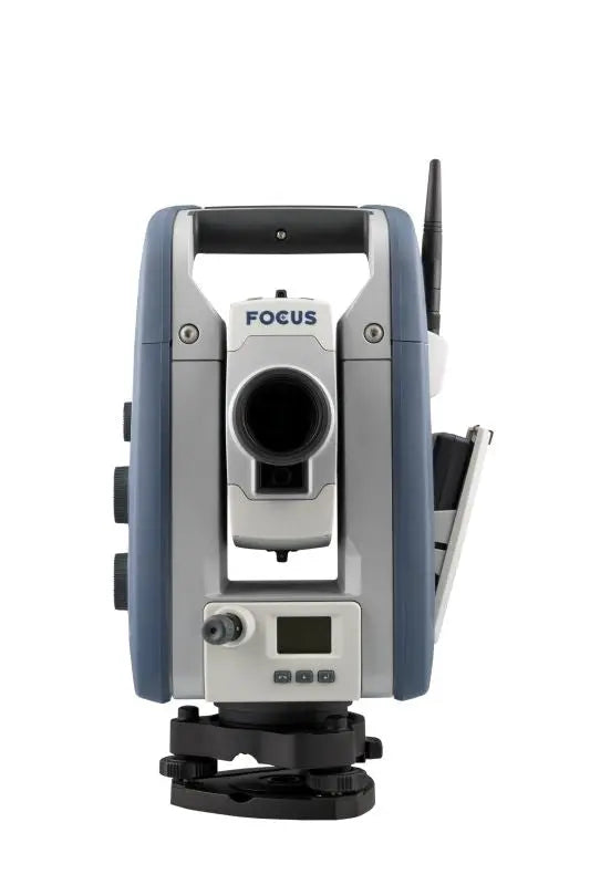 Spectra Geospatial FOCUS 50 Robotic Total Station Front Battery Open