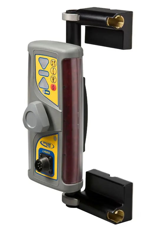 Spectra Precision LR20 Laser Machine Display Receiver Front Left On MMM Bracket