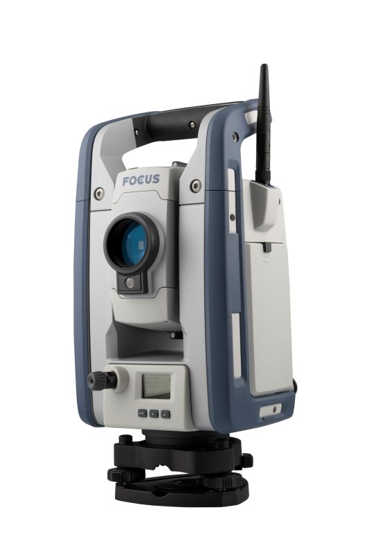 Spectra Geospatial FOCUS 50 Robotic Total Station Front Left