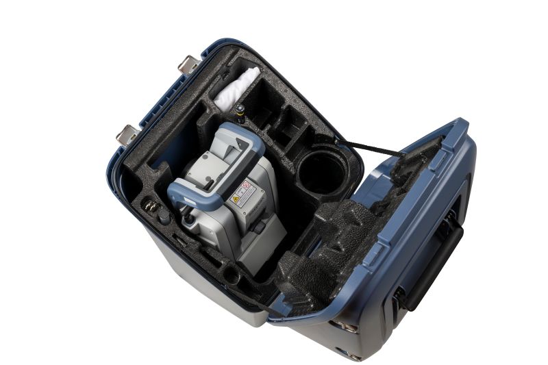 Spectra Geospatial FOCUS 50 Robotic Total Station in the case