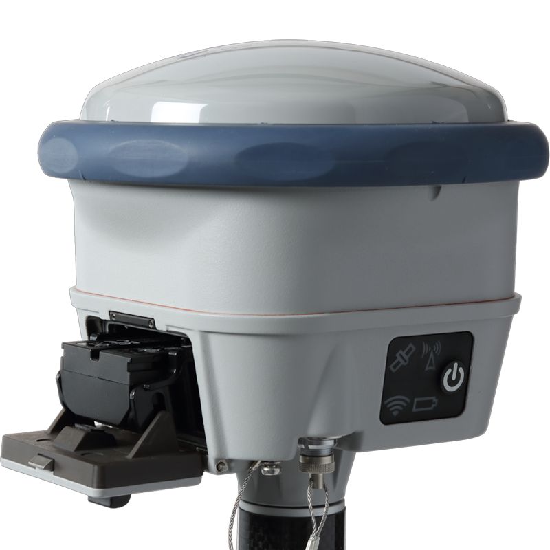 Spectra Geospatial SP100 GNSS Receiver Battery tray Open