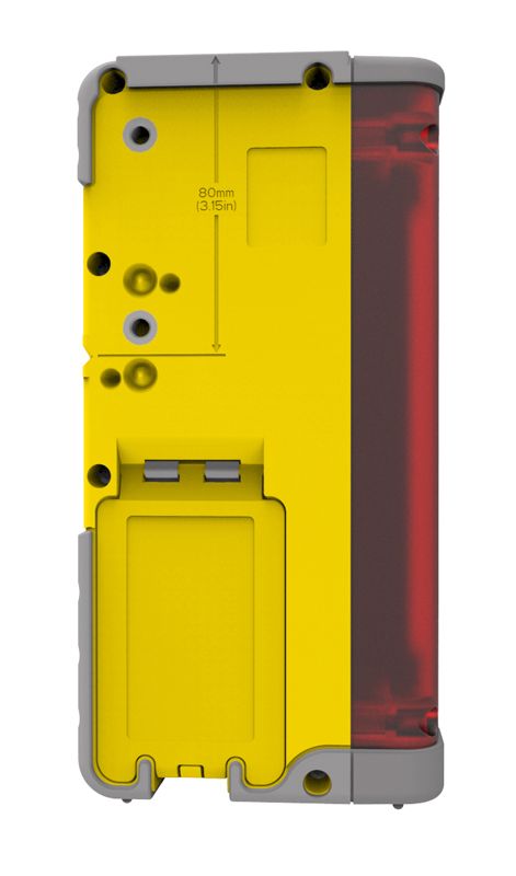 Spectra Precision CR700 Laser Receiver Back