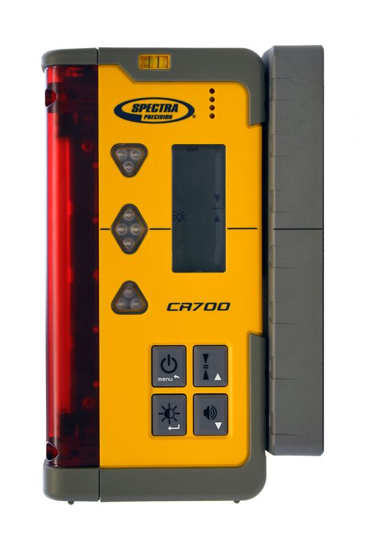 Spectra Precision CR700 Laser Receiver With C71 Magnetic Mount