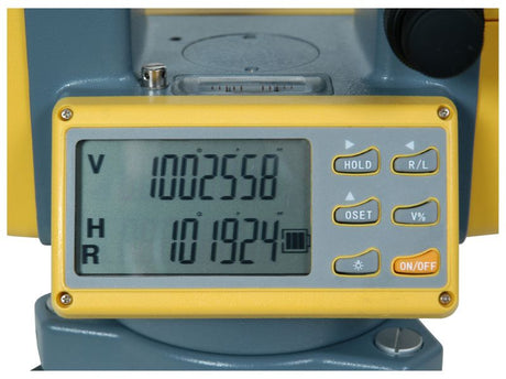 Spectra Precision DET-2 Theodolite Display