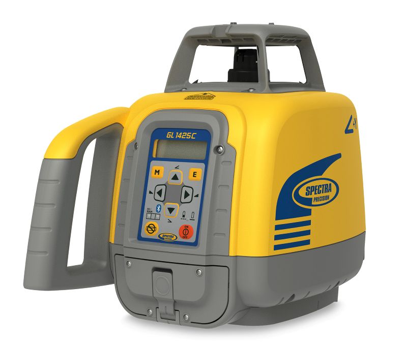 Spectra Precision GL1425C Dual Grade Laser Level Left Front