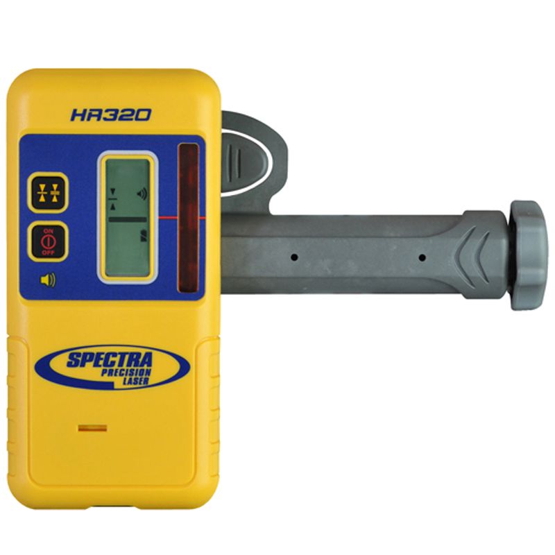 Spectra Precision HR320 Laser Receiver with C59 Rod Clamp