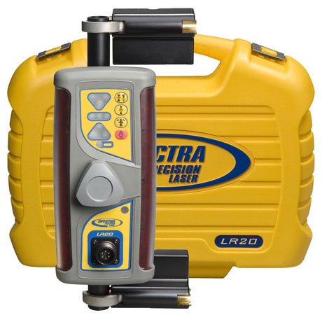 Spectra Precision LR20 Laser Machine Display Receiver with Case and Bracket