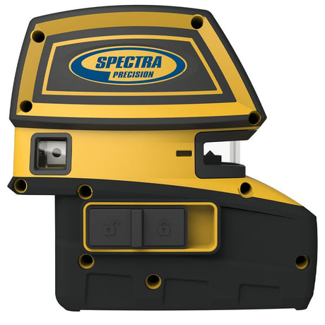 Spectra Precision LT52G Green Beam Point and Crossline Laser Level Left Side