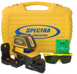 Spectra Precision LT52G Green Beam Point and Crossline Laser Level Standard Kit