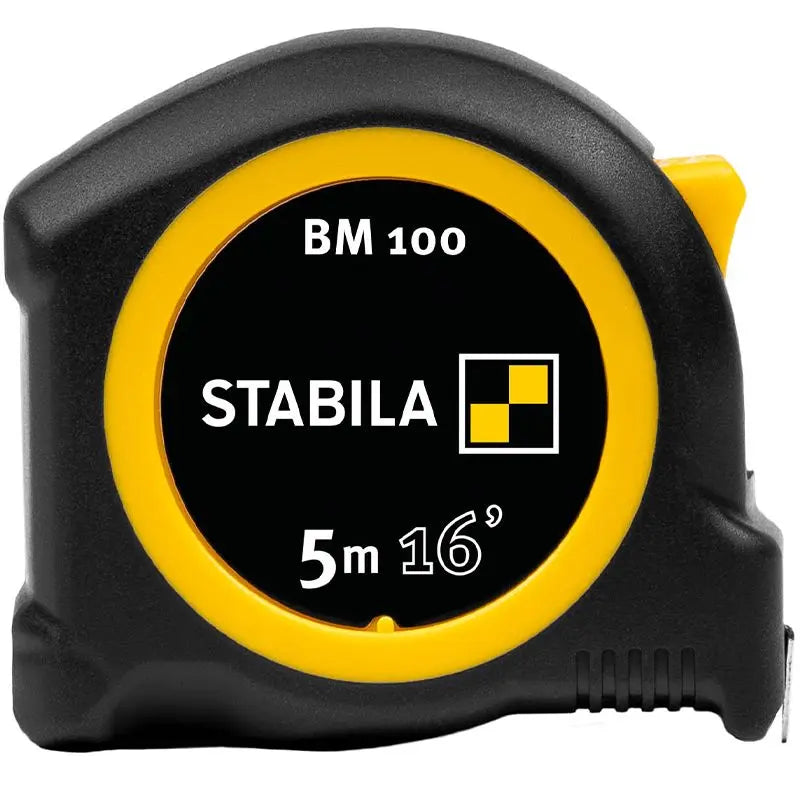 Stabila BM 100 Compact Tape Measure, 5m 16ft 30816