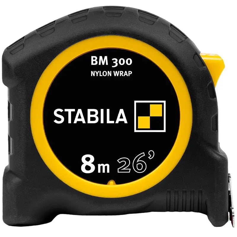 Stabila BM 300 Heavy-Duty Tape Measure 8m 26ft 30626