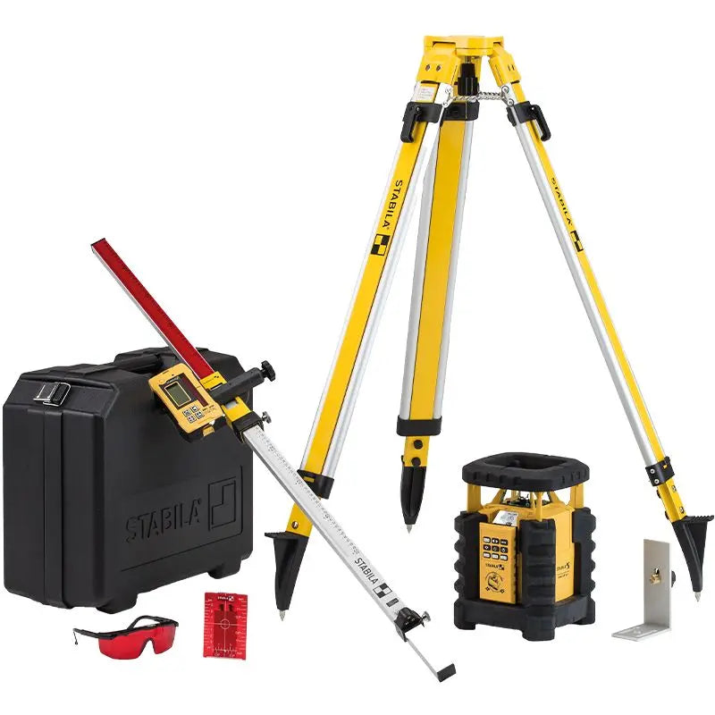 Stabila LAR 350 Dual-Slope Rotary Laser 05700 TR Kit