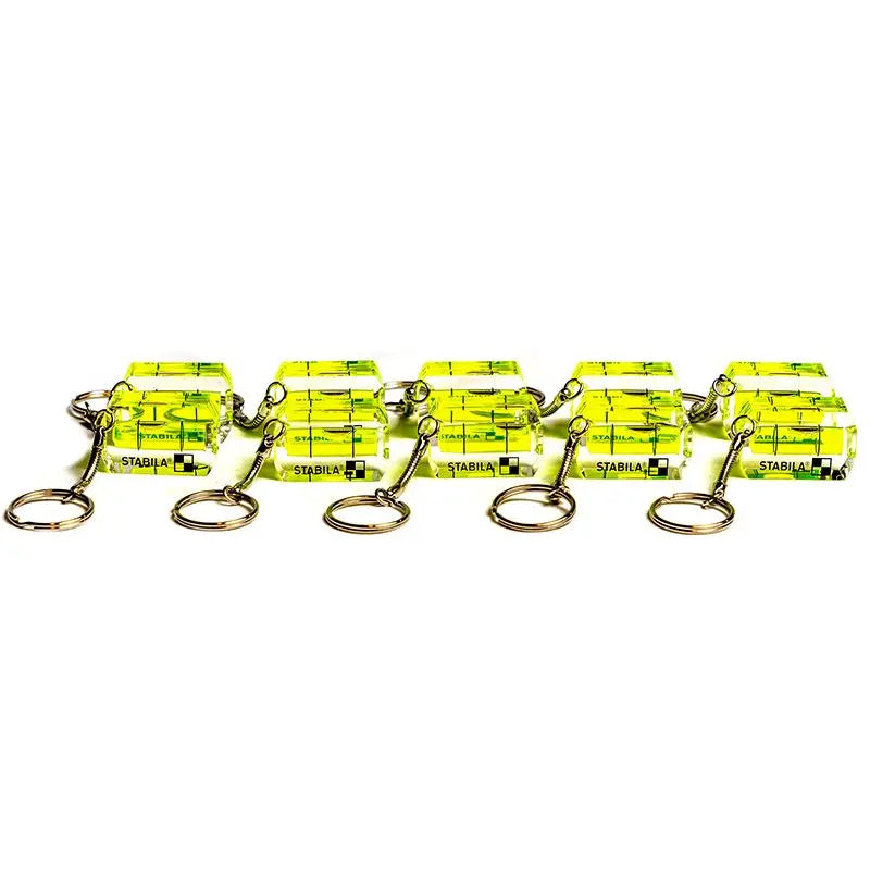Stabila Mini Level Key Chains - 10 Pack 76370