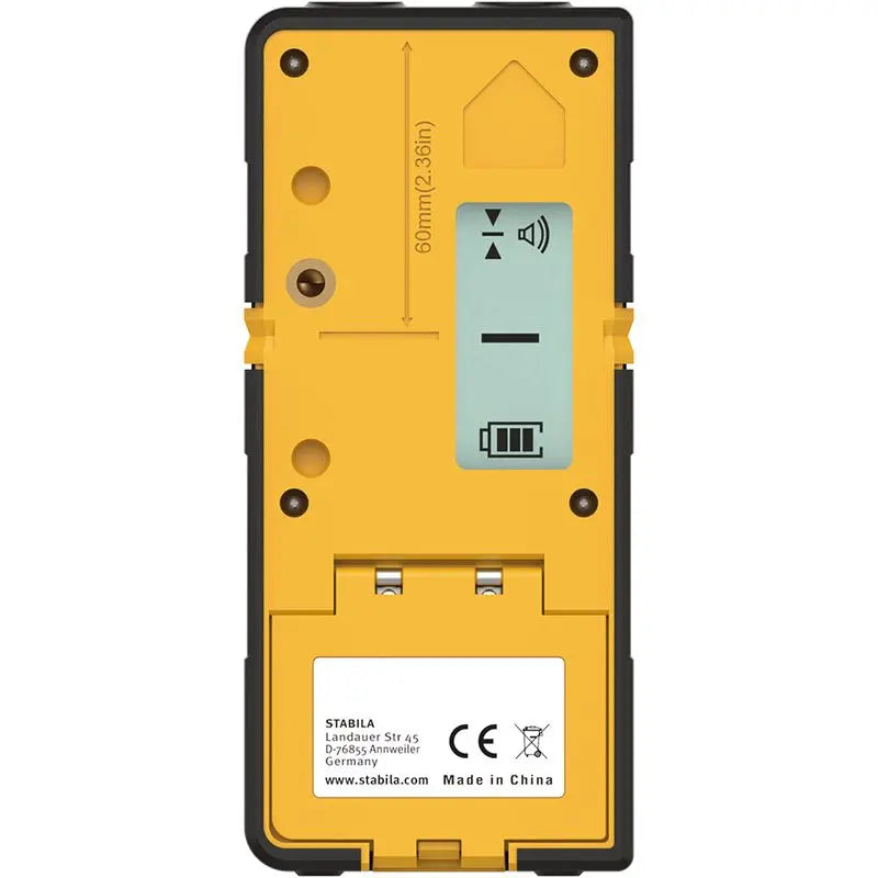 Stabila REC 230 RG Red Green Line Laser Receiver 07210 Back
