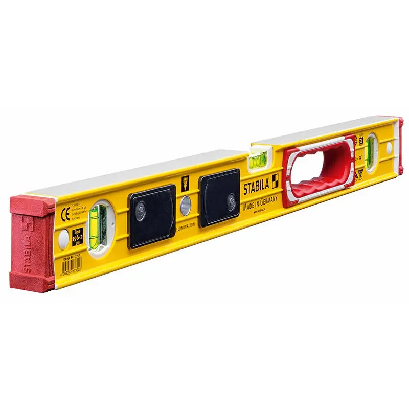 Stabila Type 196-2 LED Lighted Vial Level 24in 39324