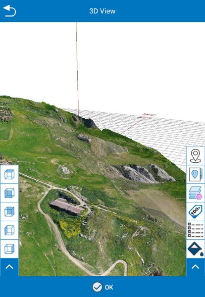 Stonex Cube-a v7 Field Software 40-450 3D View