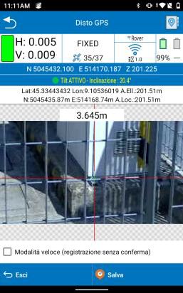 Stonex S950 GNSS Receiver DISTO example