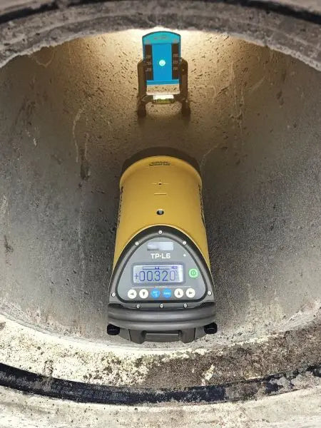 Topcon TP-L6 Pipe Laser Example