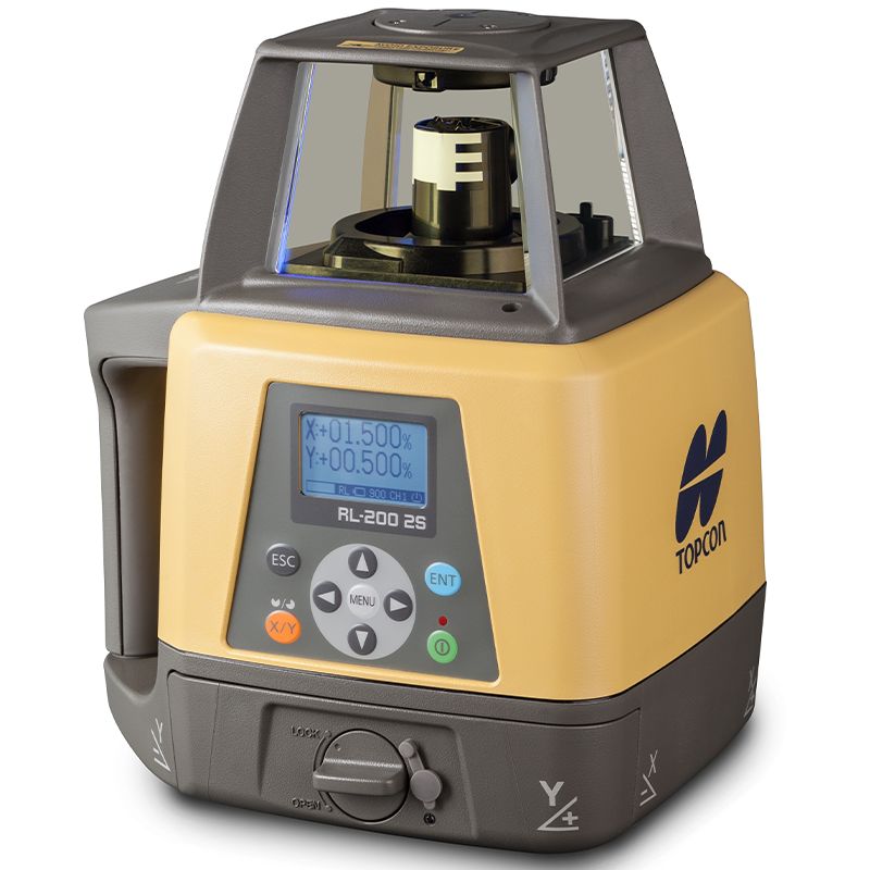 Topcon RL-200 2S Grade Laser Level Front Right