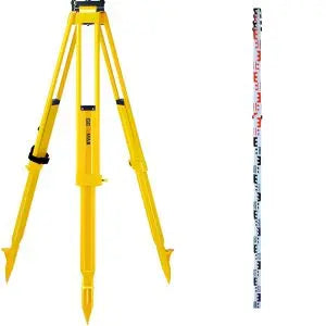 GeoMax Tripods and Level Rods